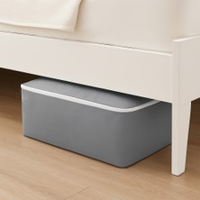 Bamer Home Tekstil 6’lı Hurç Seti 65x40cm - Yastık Kıyafet Saklama - Fermuarlı Kumaş Hurç