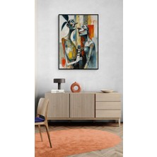 Soi Craft Çerçeveli Tablo Modern Soyut Sanat