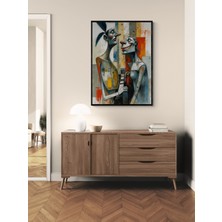 Soi Craft Çerçeveli Tablo Modern Soyut Sanat