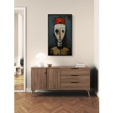 Soi Craft Çerçeveli Tablo Retro Robot Sanatı