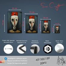 Soi Craft Çerçeveli Tablo Retro Robot Sanatı