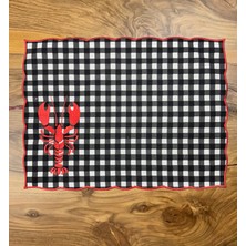 Re Marine Istakoz Siyah Pötikare 2li Amerikan Servis