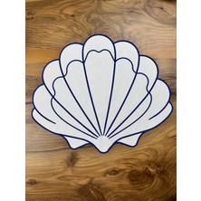 Perla 2li Amerikan Servis Ekru-Lacivert