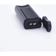 Parmida 2 Torch Pürmüz Siyah Puro Çakmağı