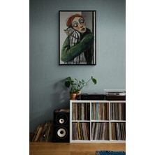 Soi Craft Çerçeveli Tablo Modern Sanat Eseri Ekspresyonist Tarz