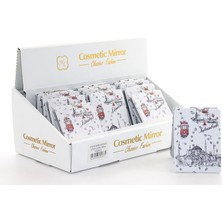 Vanch Taşlı İstanbul Tasarımı El Aynası İnce Model 8