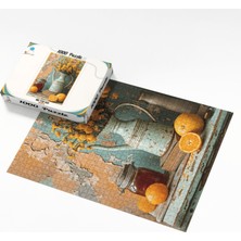 Soi Craft 1000 Parça Puzzle  Mint Yeşili Vintage Vazo