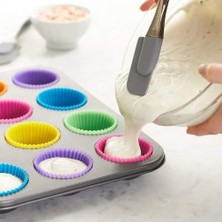 12'li Silikon Muffin Kalıbı
