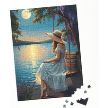 Soi Craft 1000 Parça Puzzle Romantik Gece Dolunay