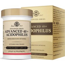 Solgar Advanced 40+ Acidophilus 60 Kapsül
