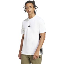 Adidas M 3s Sj T Whıte Erkek T-Shirt L Normal Kesim Bisiklet Yaka Kısa Kol Orta Kalınlık JE6388