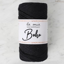 La Mia Boho Siyah Büküm Makrome Ipi - L006 - 33997