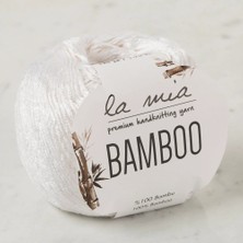La Mia Bamboo Beyaz El Örgü Ipi - L001 - 33847