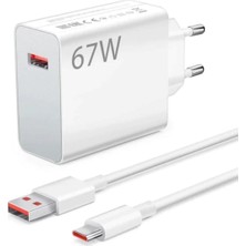 Z-Online 67W (Watt) Redmi Note 11 Pro Uyumlu Şarj Seti Kablo+ Başlık
