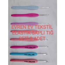 Evren Ev Tekstil Tekstıl Silikon Saplı Tığ Seti