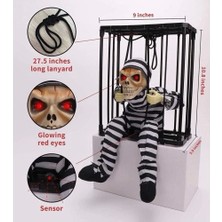 Mahkum Görünümlü Kuru Kafa Iskelet