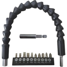 Esnek Şaftlı Tornavida Ucu Seti