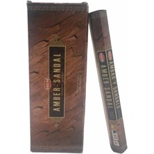 Hem Amber Sandal Aromalı Çubuk Tütsü