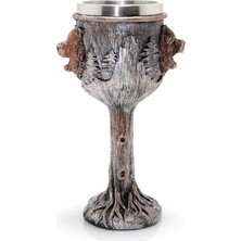 Ayı Tasarımlı Paslanmaz Çelik Kadeh Bardak