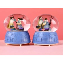 Işıklı Müzıklı Kar Küresı Orta Boy