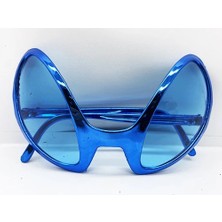 Retro Parti Gözlüğü Mavi Renk