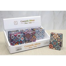 Taşlı El Aynası Dikdörtgen Ince Model 6