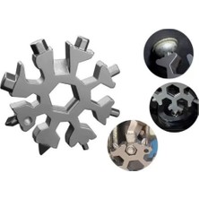 Kar Tanesi Çok Amaçlı Anahtarlık Açacak