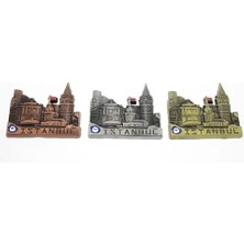 Metal Istanbul Temalı Yöresel Magnet Model 3