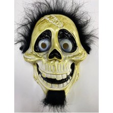 Siyah Peluş Coco Hector Rivera Maskesi