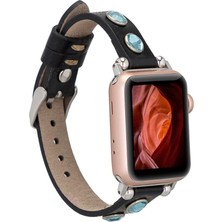 Apple Watch Uyumlu Deri Kordon 38-40-41MM Tr Rst1