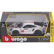 28013 Burago Porsche 911 Rsr 1:24 -Sunman