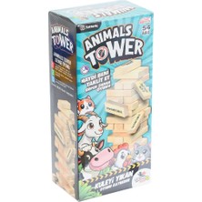 7378 Animals Tower Süper Denge Oyunu 54 Parça -Tottreiq