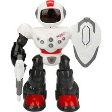 Müzikli Işıklı Savaşcı Yürüyen Robot 29 cm 1 Adet Fiyatıdır