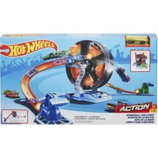 GJM77 Hot Wheels, Dönen Tekerlek Macerası Yarış Seti / 4-8 Yaş