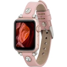 Apple Watch Uyumlu Deri Kordon Visby 38-40-41MM Nu2