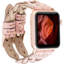 Apple Watch Uyumlu Deri Kordon York Double Tour Nu2