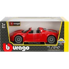 21076  1:24 Porsche 918 Spyder Model Araba