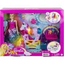 Barbie GTG01 , Bebek ve Tek Boynuzlu At, Dreamtopia Hayaller Ülkesi