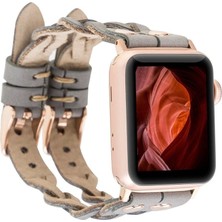 Apple Watch Uyumlu Deri Kordon York Double Tour Rst9