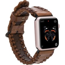 Apple Watch Uyumlu Deri Kordon 42-44-45MM SM58 RST2EF