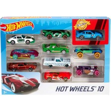 54886 Hot Wheels 10'lu Araba Seti - Karışık Asorti
