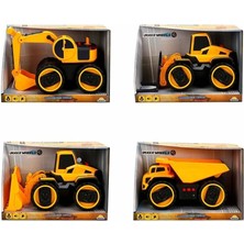 Maxx Wheels Sesli ve Işıklı Inşaat Araçları 22 cm -1 Adet Fiyatıdır