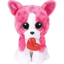 Ty Beanie Boo´s Pembe Köpek Romeo Peluş 25 cm