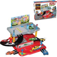 2 Katlı Araç Otopark Oyun Garaj Seti