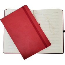Kırmızı Renk Termo Deri Defter