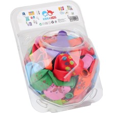 STR-133 Renkli Baskılı Balon 100LÜ