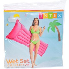 59703 Intex Renkli Deniz Yatağı 183X69 cm - 1 Adet Stokta Olan Gönderilir