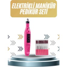 Protez Tırnak Ayak Nasır ve Tırnak Mantar Makinesi Elektrikli 12V Tırnak Törpü Seti