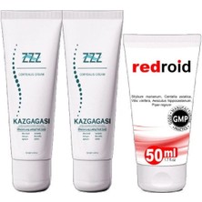 Kaz Gagası Kremi 2x100 ml Kas Dız İskelet Sızıları İçin+Redroid Bakım Kremi 1x50 ml