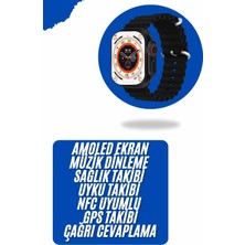 Plant Life Yeni Nesil Akıllı Kol Saati Nabız Ölçer Gps Uyumlu 49 mm Kasa